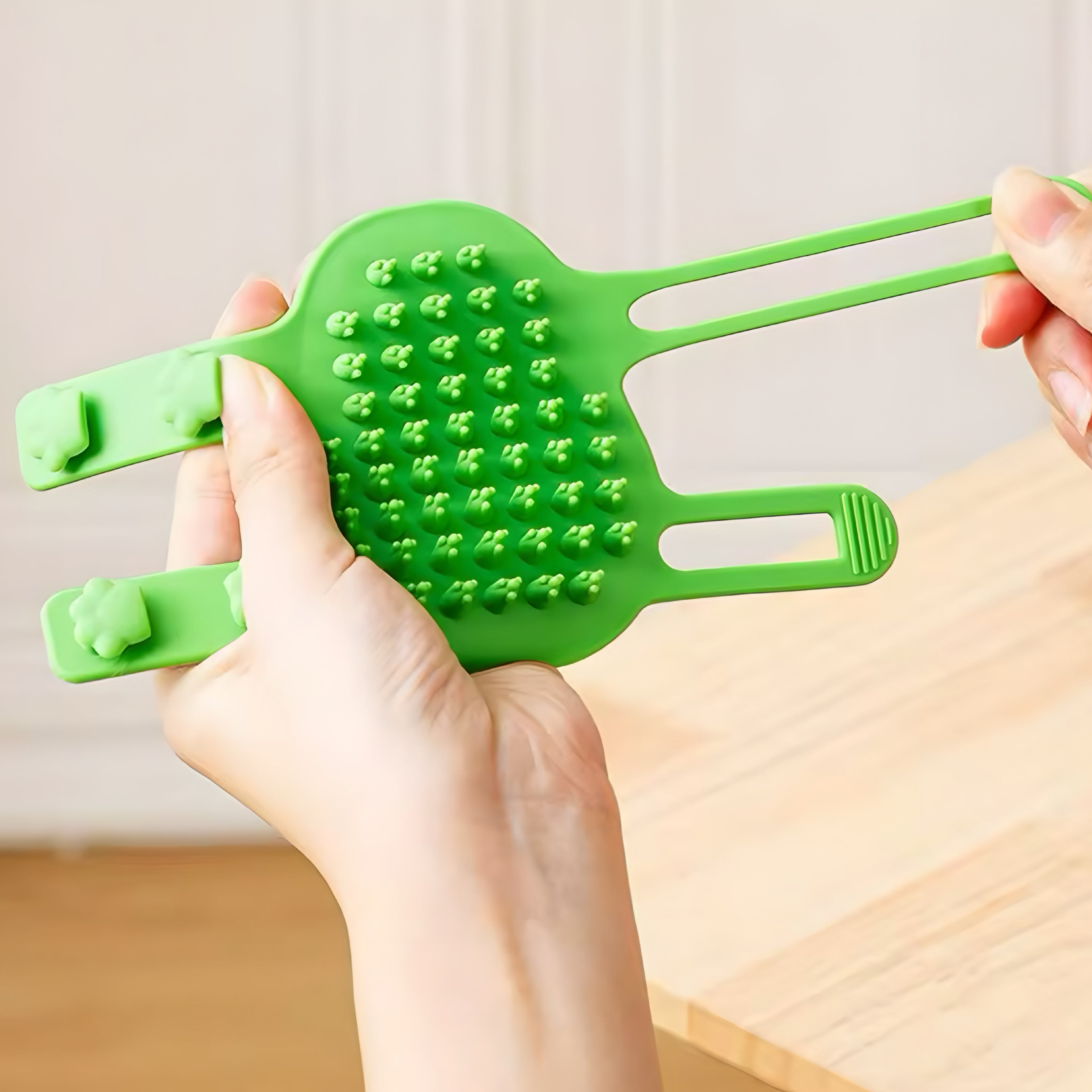 Brosse de Massage en Silicone pour Chats 🐾💆‍♀️