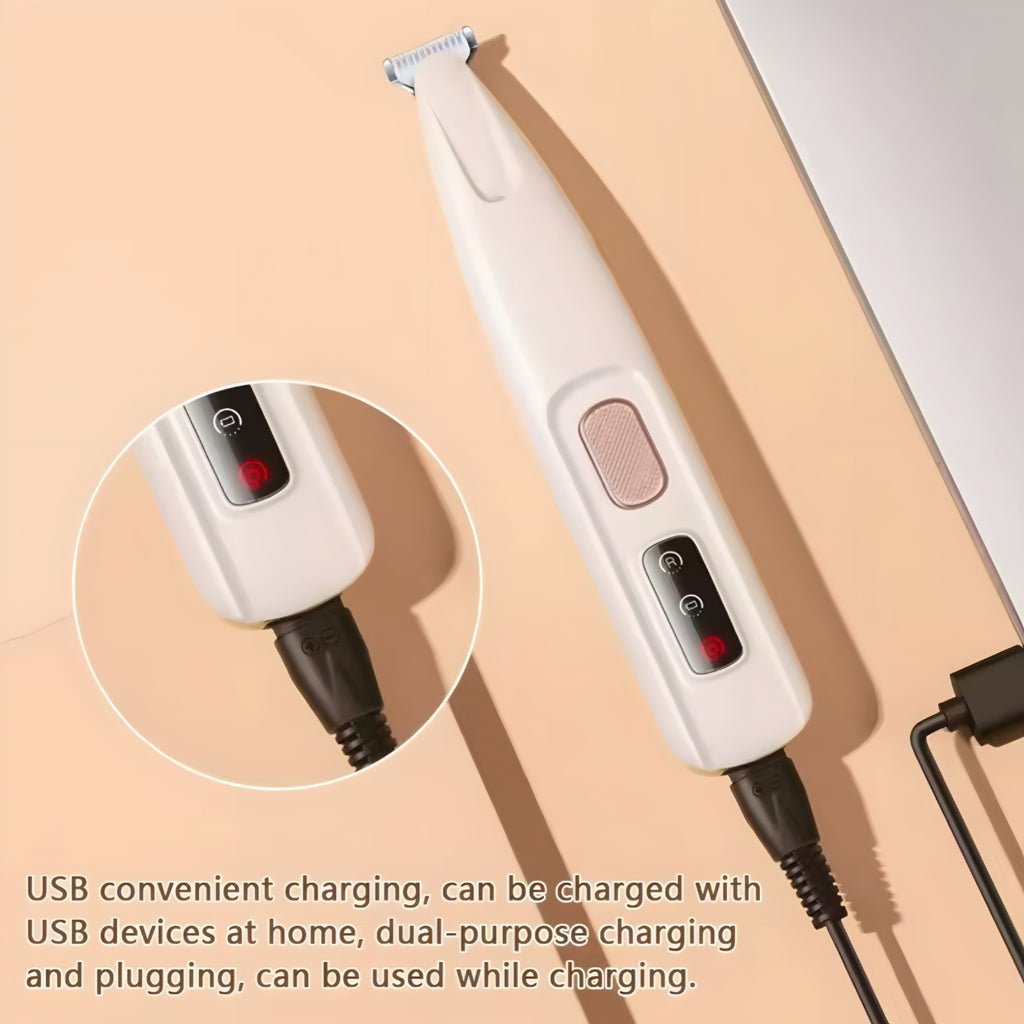 Tondeuse à Pattes USB avec Lumière LED 🐾💡
