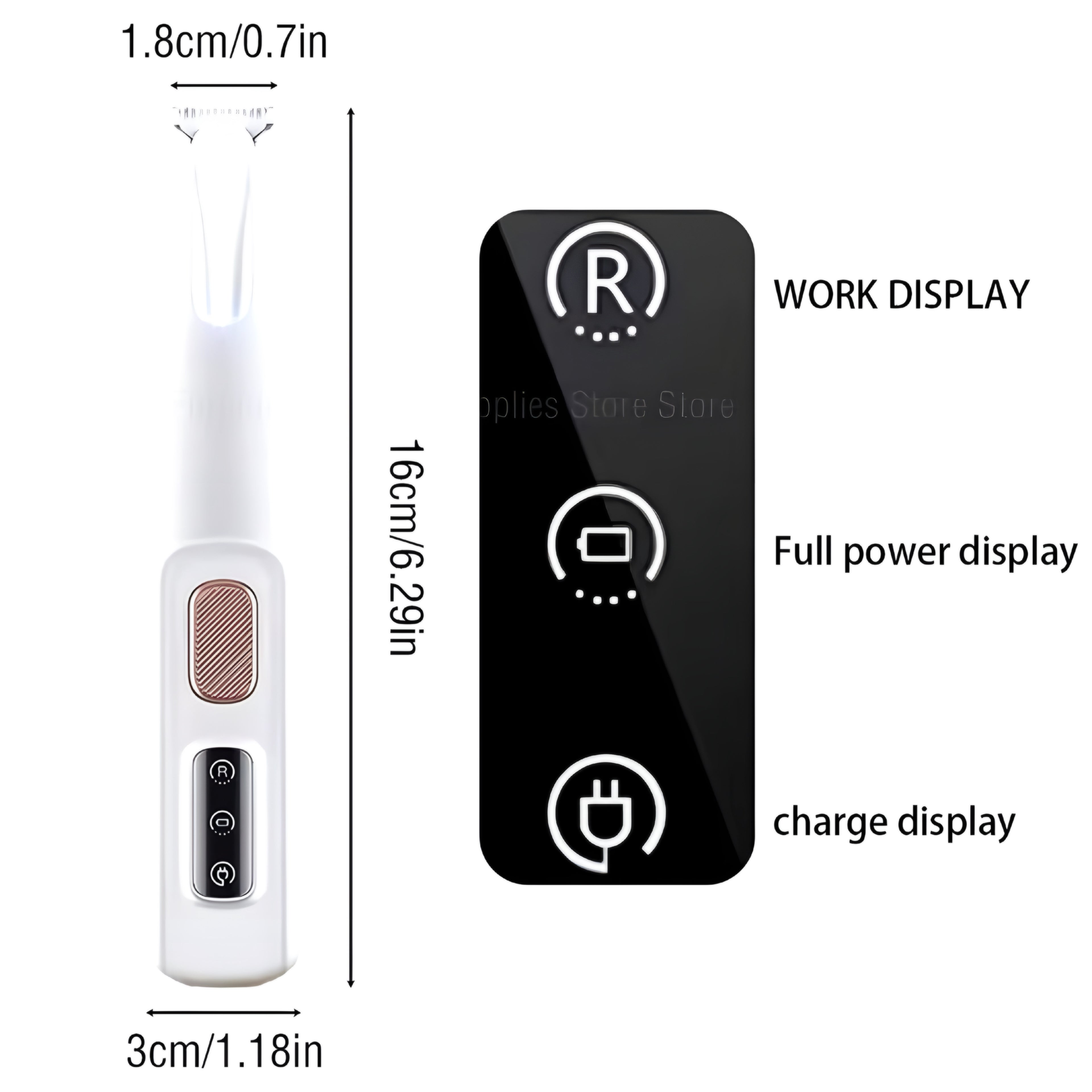 Tondeuse à Pattes USB avec Lumière LED 🐾💡
