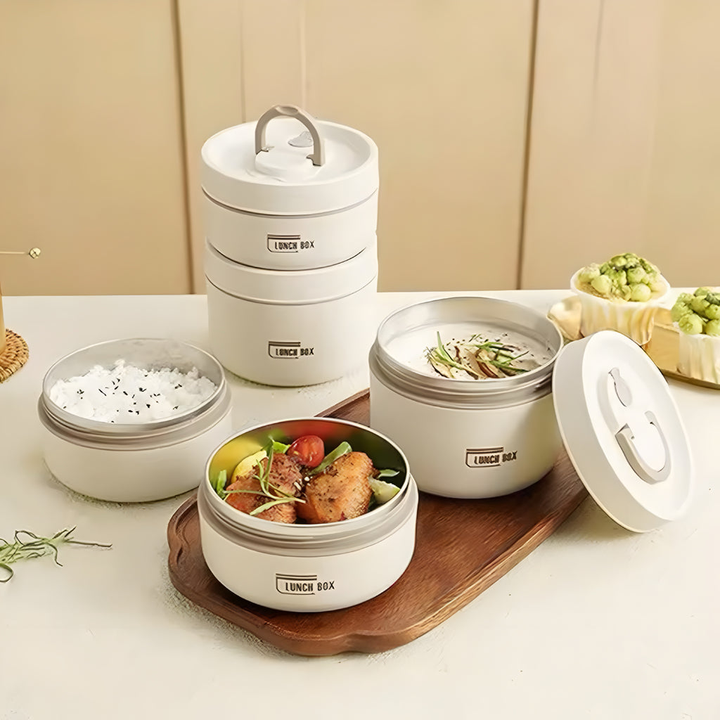 ThermoStack – Ensemble de boîtes à déjeuner isothermes 🍱♨️❄️
