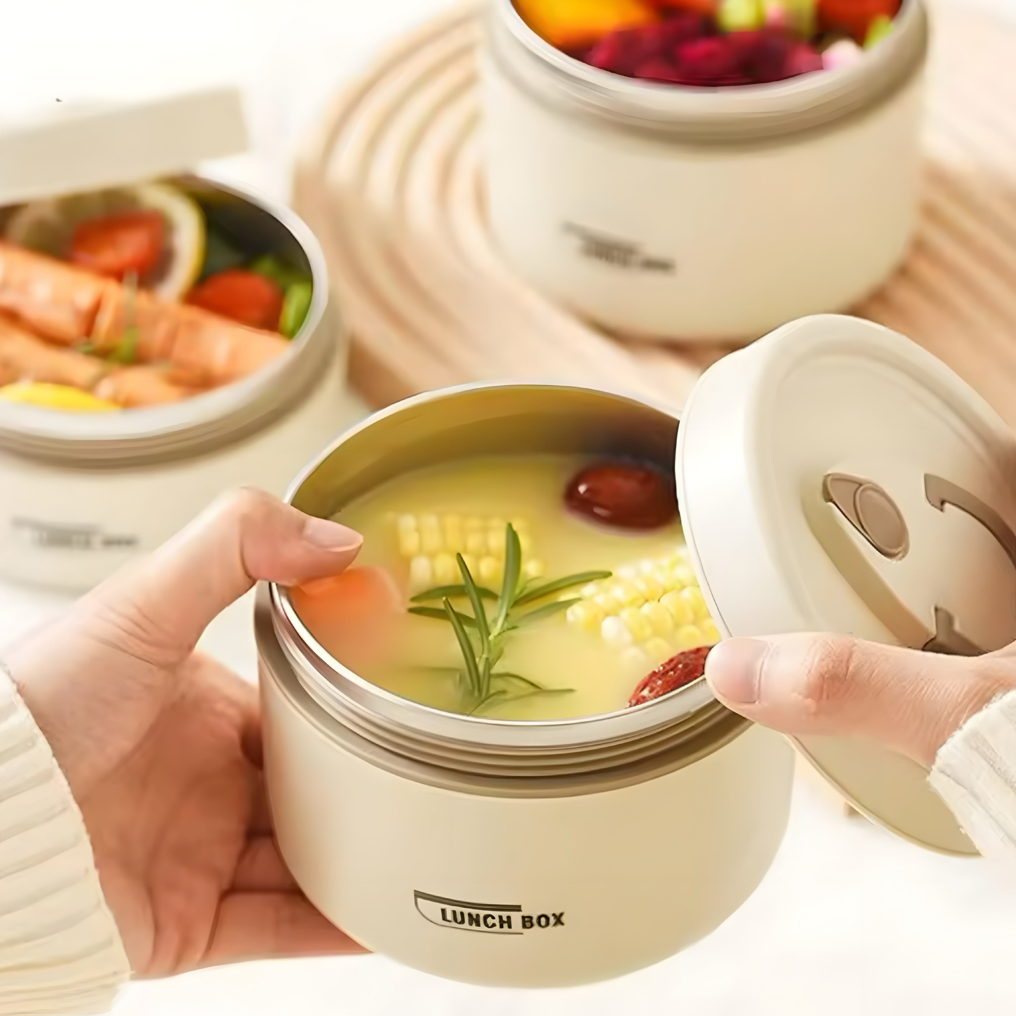 ThermoStack – Ensemble de boîtes à déjeuner isothermes 🍱♨️❄️