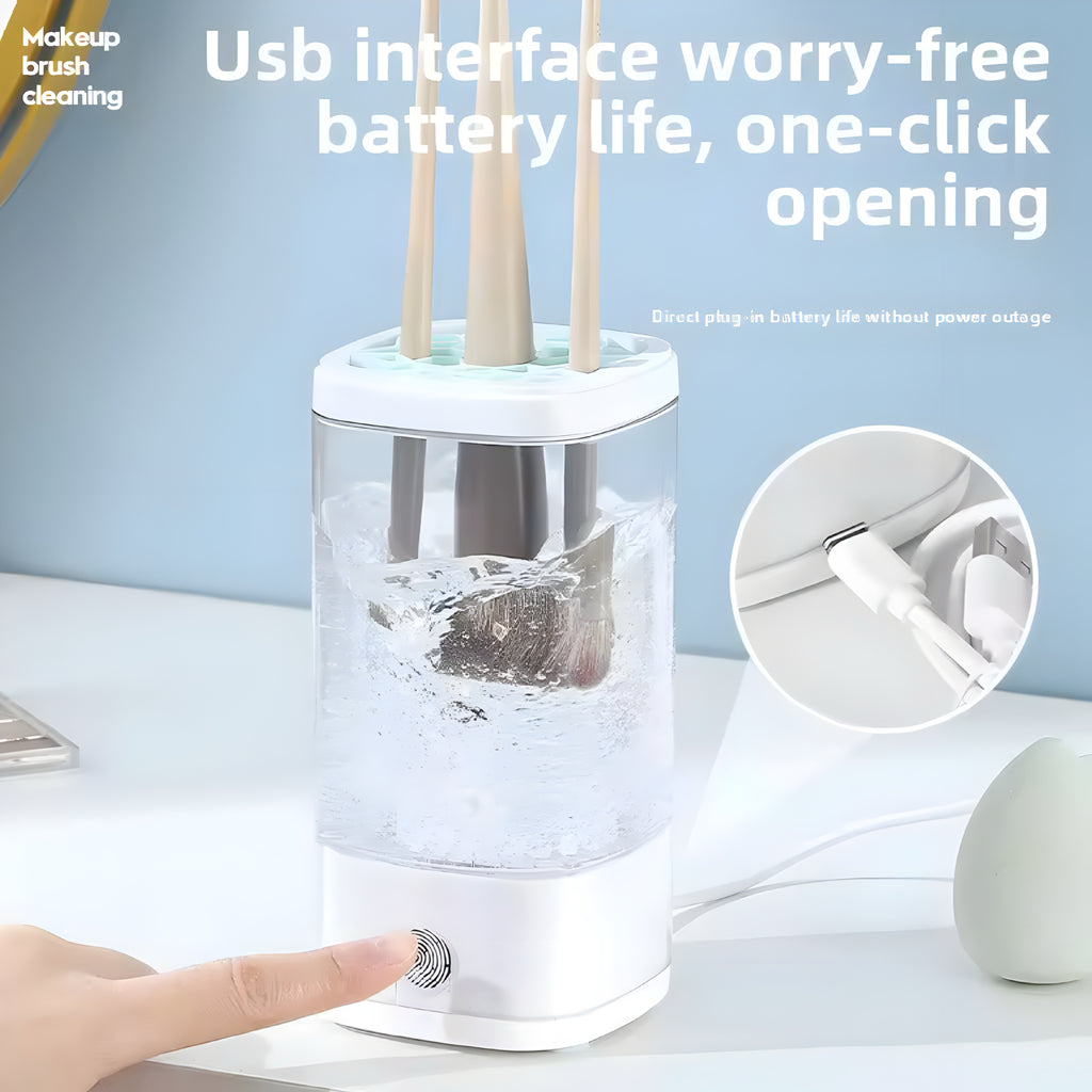 Nettoyeur électrique USB pour pinceaux de maquillage